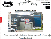 Tablet Screenshot of musicpark.com.au